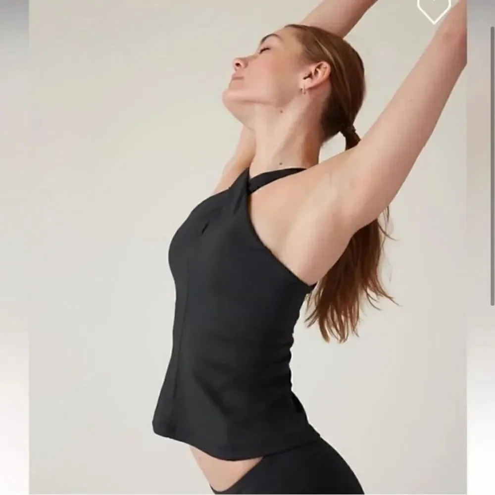 Athleta Crossed Tankini Top